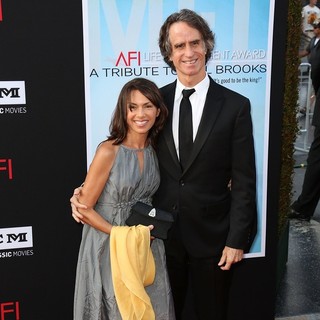 Susanna Hoffs, Jay Roach in 41st AFI Life Achievement Award Honoring Mel Brooks - Red Carpet