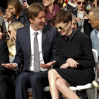 Tom Hooper, Anne Hathaway in Hugh Jackman Is Honoured with A Hollywood Star on The Hollywood Walk of Fame