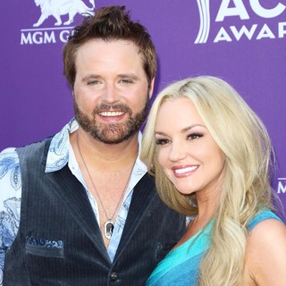 Randy Houser, Jessa Lee Yantz in 48th Annual ACM Awards - Arrivals