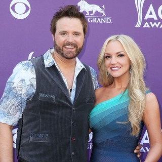 Randy Houser, Jessa Lee Yantz in 48th Annual ACM Awards - Arrivals
