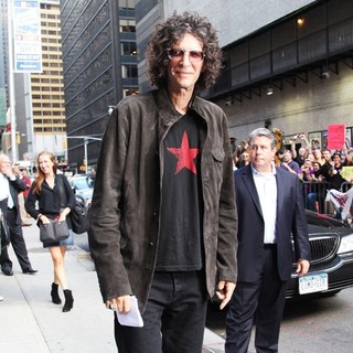 Howard Stern in Howard Stern at The Ed Sullivan Theater for The Late Show with David Letterman
