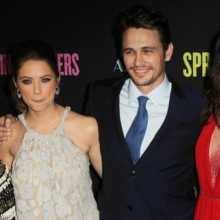 Vanessa Hudgens, Ashley Benson, James Franco, Selena Gomez in The Los Angeles Premiere of Spring Breakers - Arrivals