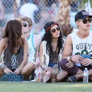 Austin Butler in Celebrities at The 2012 Coachella Valley Music and Arts Festival - Day 3 - hudgens-butler-2012-coachella-day-3-07