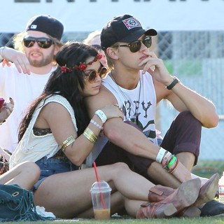 Austin Butler in Celebrities at The 2012 Coachella Valley Music and Arts Festival - Day 3 - hudgens-butler-2012-coachella-day-3-10