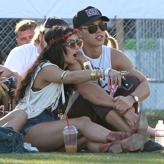 Austin Butler in Celebrities at The 2012 Coachella Valley Music and Arts Festival - Day 3 - hudgens-butler-2012-coachella-day-3-14