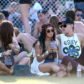 Austin Butler in Celebrities at The 2012 Coachella Valley Music and Arts Festival - Day 3 - hudgens-butler-2012-coachella-day-3-22