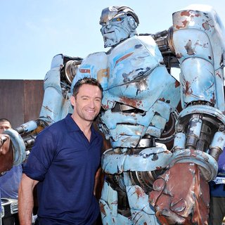 Hugh Jackman in 2011 Comic Con Convention - Day 1 - Real Steel Photocall