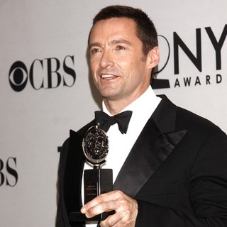 Hugh Jackman in The 66th Annual Tony Awards - Press Room