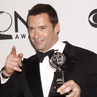 Hugh Jackman in The 66th Annual Tony Awards - Press Room