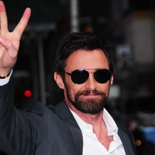 Hugh Jackman in Celebrities for The Late Show with David Letterman - hugh-jackman-late-show-with-david-letterman-05