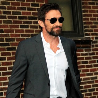 Hugh Jackman in Celebrities for The Late Show with David Letterman - hugh-jackman-late-show-with-david-letterman-06