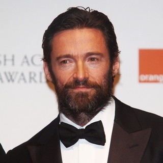 Hugh Jackman in Orange British Academy Film Awards 2012 - Press Room