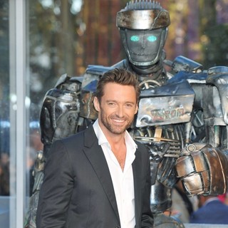 Hugh Jackman in Real Steel - UK Film Premiere - Arrivals
