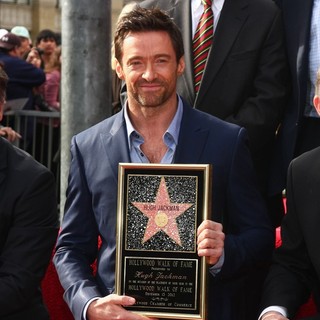 Hugh Jackman in Hugh Jackman Is Honoured with A Hollywood Star on The Hollywood Walk of Fame