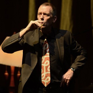 Hugh Laurie in Hugh Laurie Performing on Stage at Hammersmith Apollo