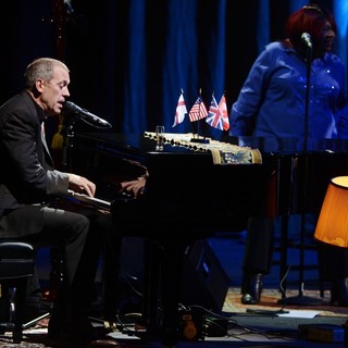 Hugh Laurie in Hugh Laurie Performing on Stage at Hammersmith Apollo