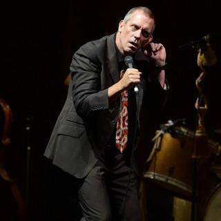 Hugh Laurie in Hugh Laurie Performing on Stage at Hammersmith Apollo