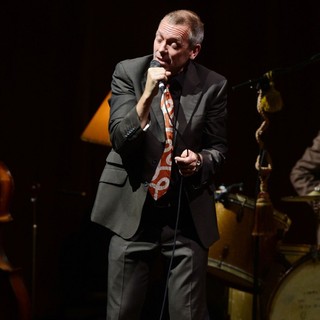 Hugh Laurie in Hugh Laurie Performing on Stage at Hammersmith Apollo
