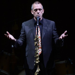 Hugh Laurie in Hugh Laurie Performing on Stage at Hammersmith Apollo