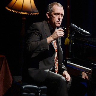 Hugh Laurie in Hugh Laurie Performing on Stage at Hammersmith Apollo