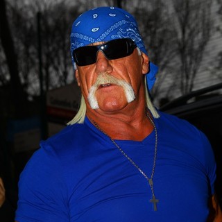 Hulk Hogan in Hulk Hogan Arriving at Talksport Radio Studios