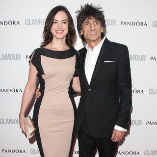 Sally Humphreys, Ronnie Wood in The Glamour Women of The Year Awards 2012 - Arrivals