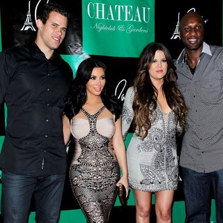 Kris Humphries, Kim Kardashian, Khloe Kardashian, Lamar Odom in Khloe Kardashian Celebrates Her Birthday