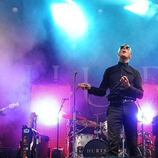 Hurts in V Festival - Day Two