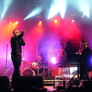 Hurts in V Festival - Day Two