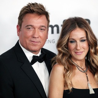 Kevin Huvane, Sarah Jessica Parker in amfAR 3rd Annual Inspiration Gala