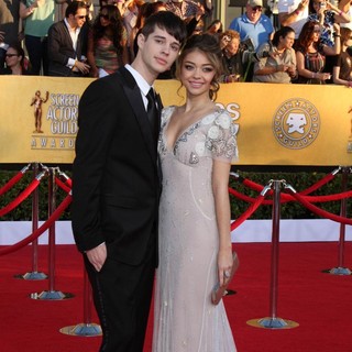 Matt Prokop, Sarah Hyland in The 18th Annual Screen Actors Guild Awards - Arrivals