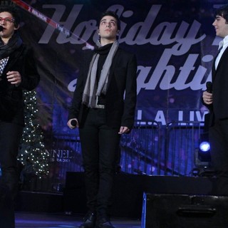 The 4th Annual Holiday Christmas Tree Lighting Ceremony and The Opening of LA Kings