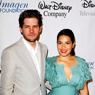 Ryan Piers Williams, America Ferrera in The 25th Annual Imagen Awards