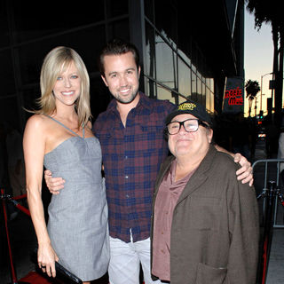 Kaitlin Olson, Rob McElhenney, Danny DeVito in LA Premiere of 'It's Always Sunny in Philadelphia' and 'The League'
