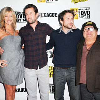 Kaitlin Olson, Rob McElhenney, Charlie Day, Danny DeVito in LA Premiere of 'It's Always Sunny in Philadelphia' and 'The League'