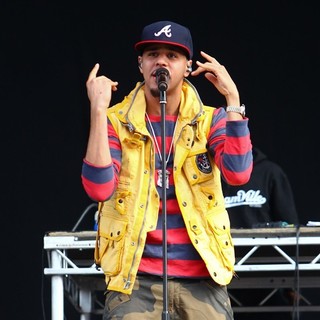 J. Cole in Barclaycard Wireless Festival 2012 - Day 3