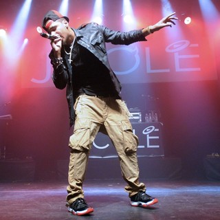 J. Cole in J. Cole Performs Live in Supporting His Upcoming Album Cole World: The Sideline Story