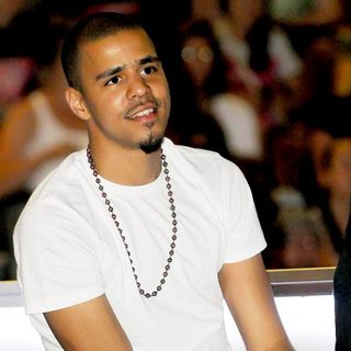 J. Cole in The Audience at Rihanna's Loud Tour Concert
