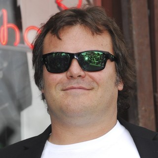 Jack Black in John Cusack Honored with A Star on The Hollywood Walk of Fame
