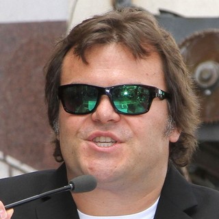 Jack Black in John Cusack Honored with A Star on The Hollywood Walk of Fame