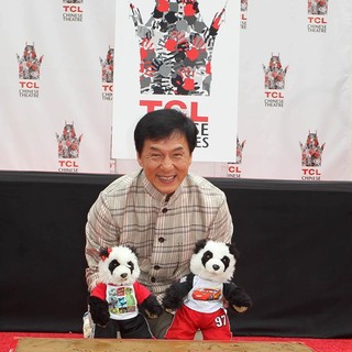 Jackie Chan in Jackie Chan Is Honoured with A Hand and Foot Print Ceremony