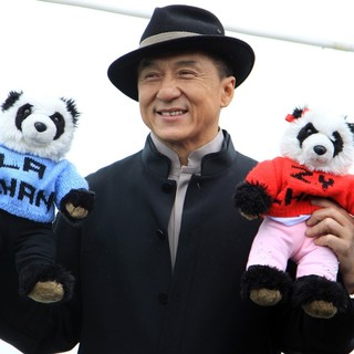 Jackie Chan in The Russian Premiere of Armour of God III: Chinese Zodiac