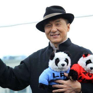 Jackie Chan in The Russian Premiere of Armour of God III: Chinese Zodiac