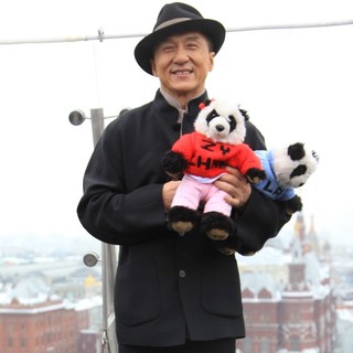 Jackie Chan in The Russian Premiere of Armour of God III: Chinese Zodiac