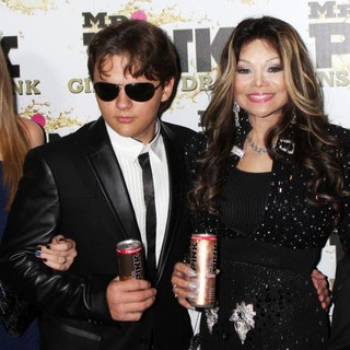 Paris Jackson, Prince Jackson, La Toya Jackson, Prince Michael II in Mr. Pink's Ginseng Energy Drink Launch - Arrivals