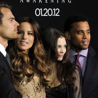 Theo James, Kate Beckinsale, India Eisley, Michael Ealy in Premiere of Screen Gems' Underworld: Awakening - Arrivals