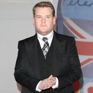 James Corden in The BRIT Awards 2012 - Arrivals