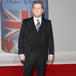 James Corden in The BRIT Awards 2012 - Arrivals