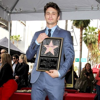 James Franco in James Franco Is Honoured with A Hollywood Star on The Hollywood Walk of Fame
