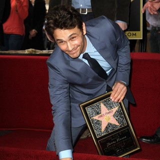 James Franco in James Franco Is Honoured with A Hollywood Star on The Hollywood Walk of Fame